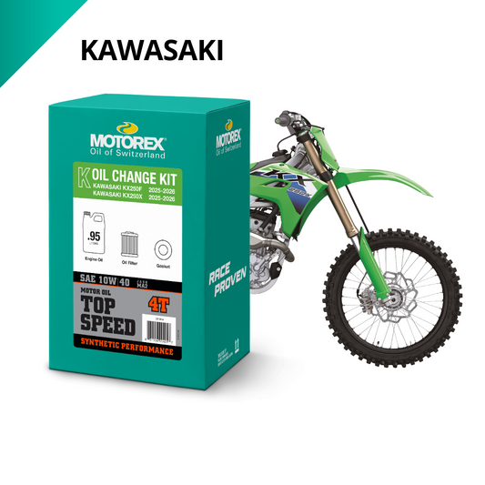 Kawasaki KX250F/X ('25-'26) Oil Change Kit
