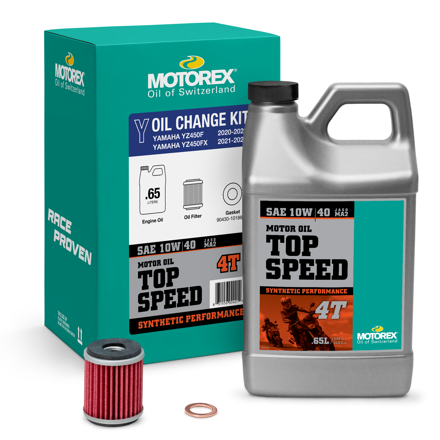 Yamaha YZ450F/FX (2020-2023) Oil Change Kit