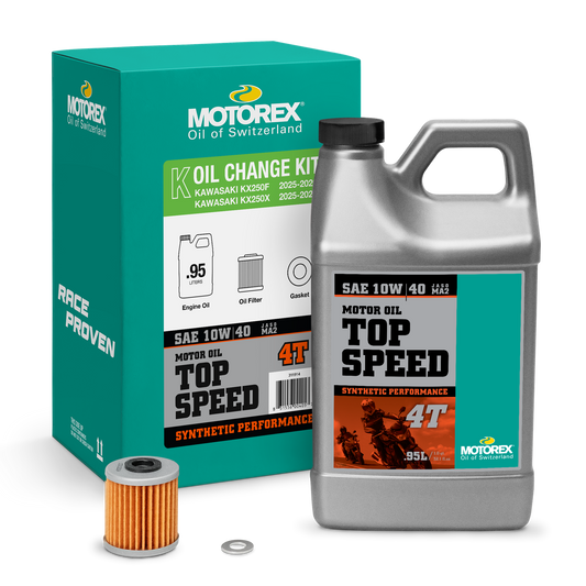 Kawasaki KX250F/X ('25-'26) Oil Change Kit