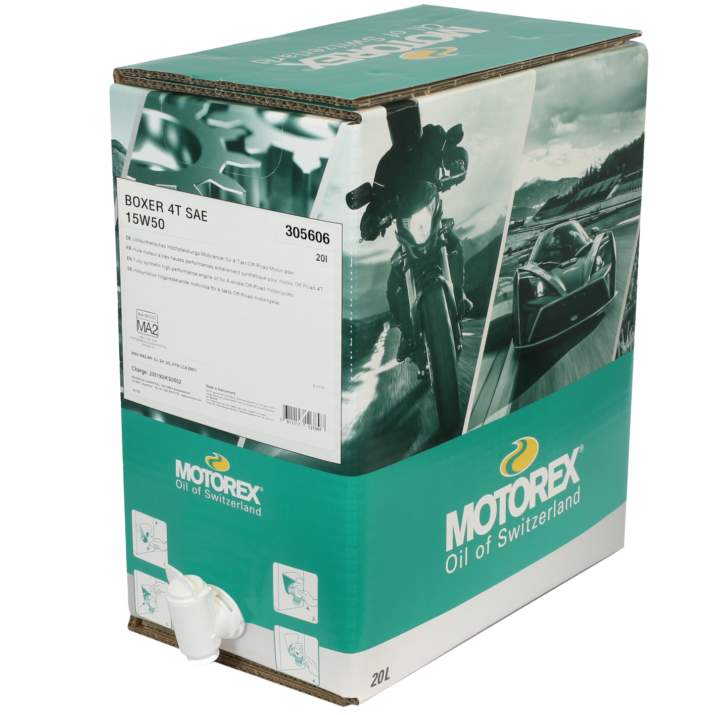 BOXER 4T 15W50