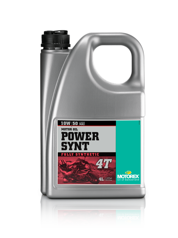 POWER SYNT 4T 10W50 – MOTOREX USA POWER SYNT 4T 10W50 – MOTOREX USA